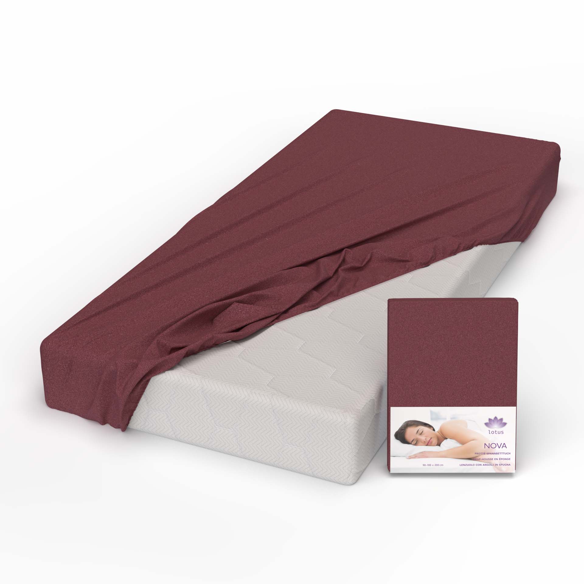 Lotus Frotté Fixleintuch Nova