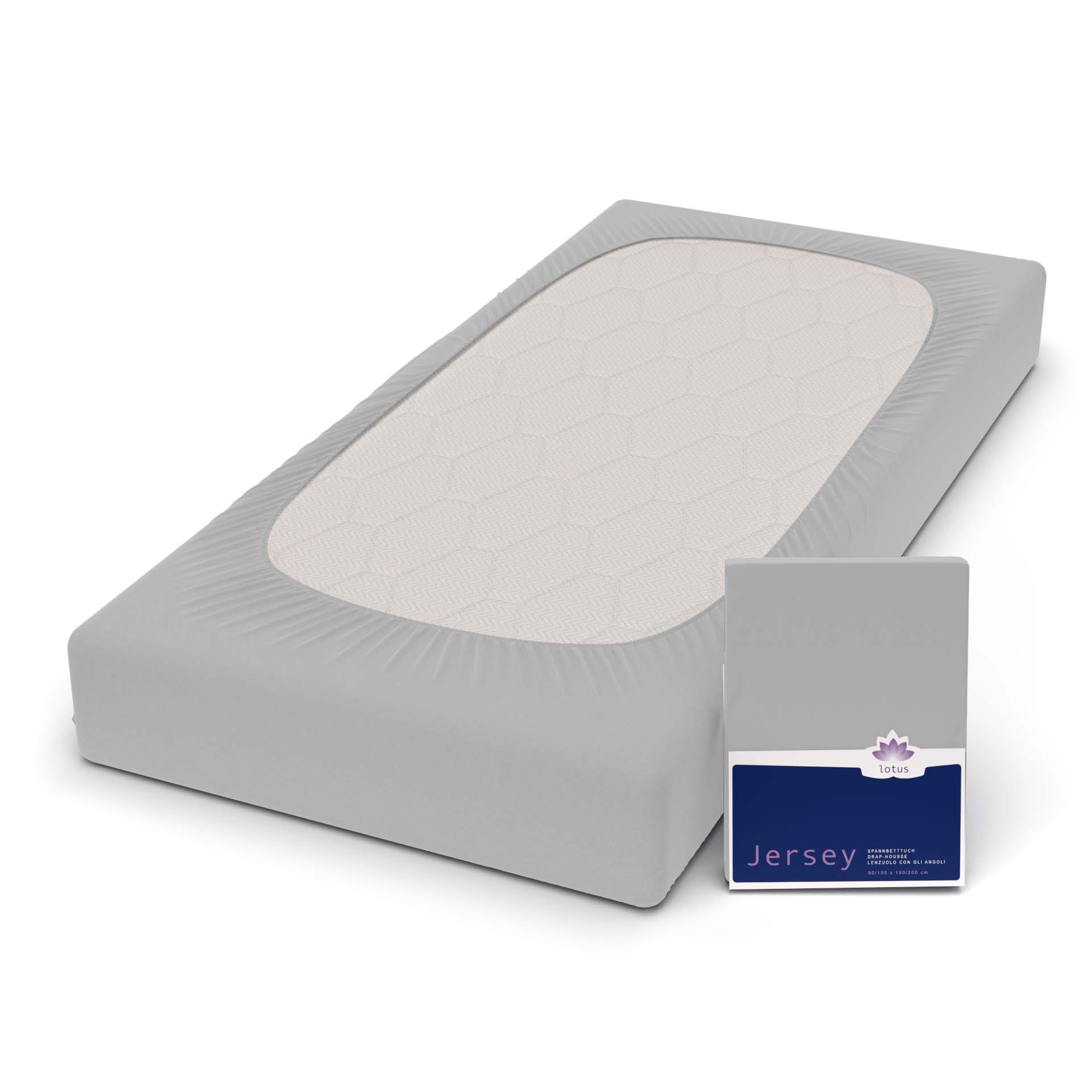Lotus Jersey Fixleintuch  Comfort