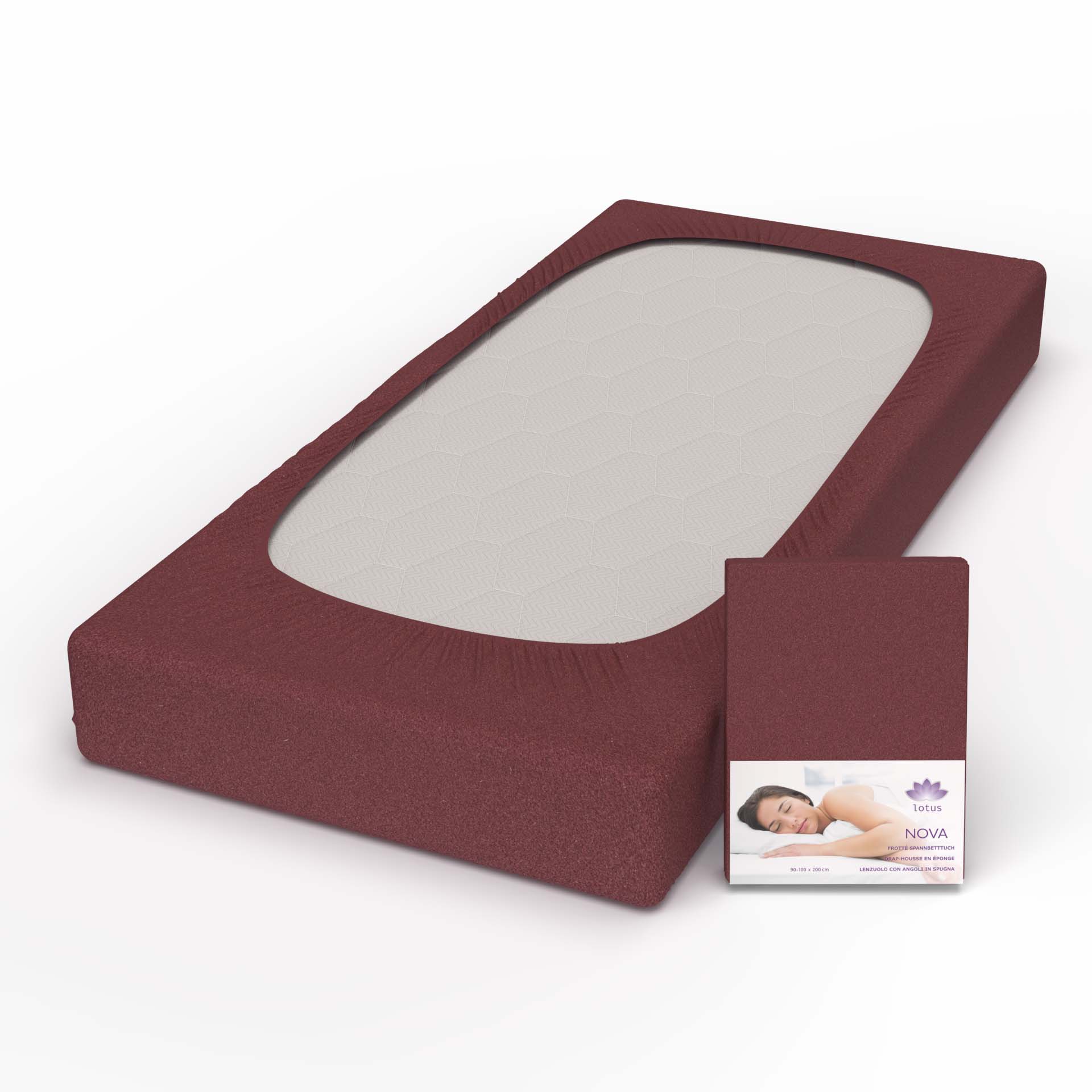 Lotus Frotté Fixleintuch Nova