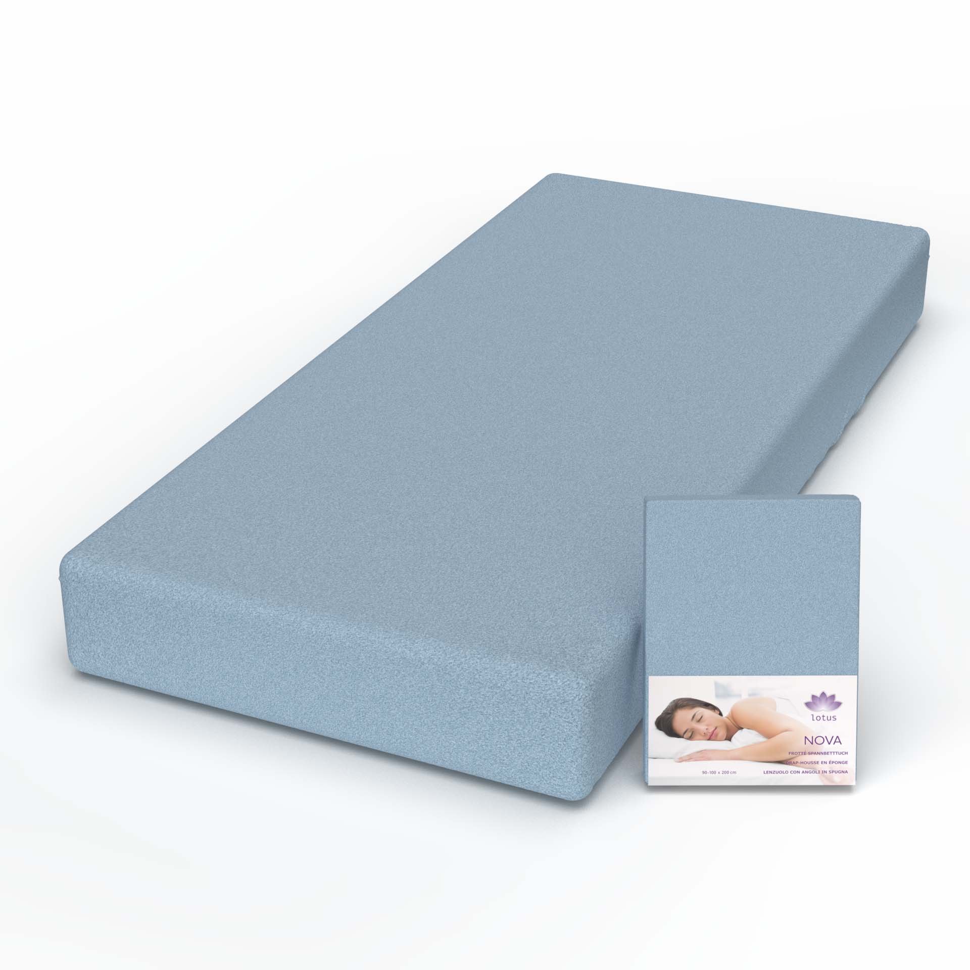 Lotus Frotté Fixleintuch Nova