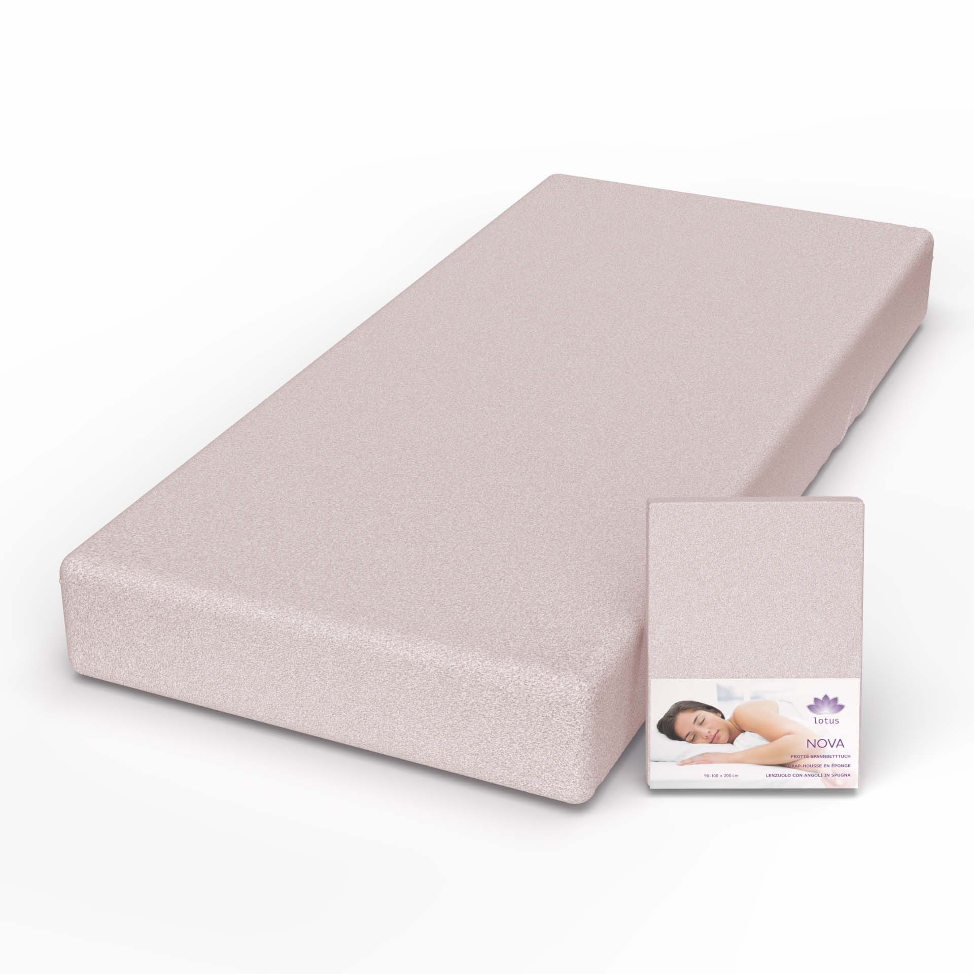 Lotus Frotté Fixleintuch Nova